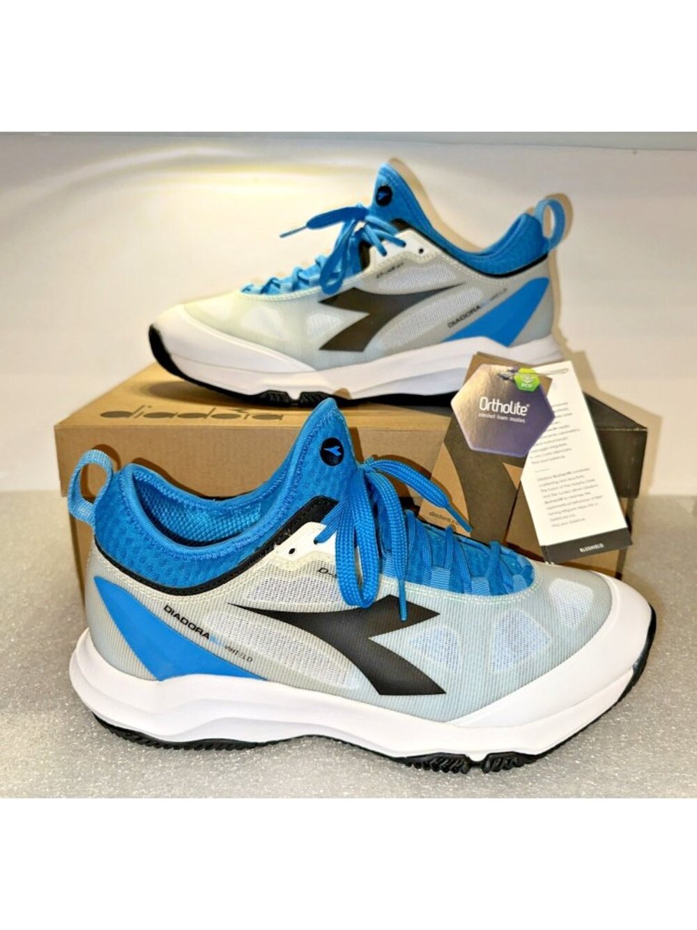 Diadora Speed Blushield Fly 3 Tennis Shoes Clay Mens Size 11 Excellent Condition
